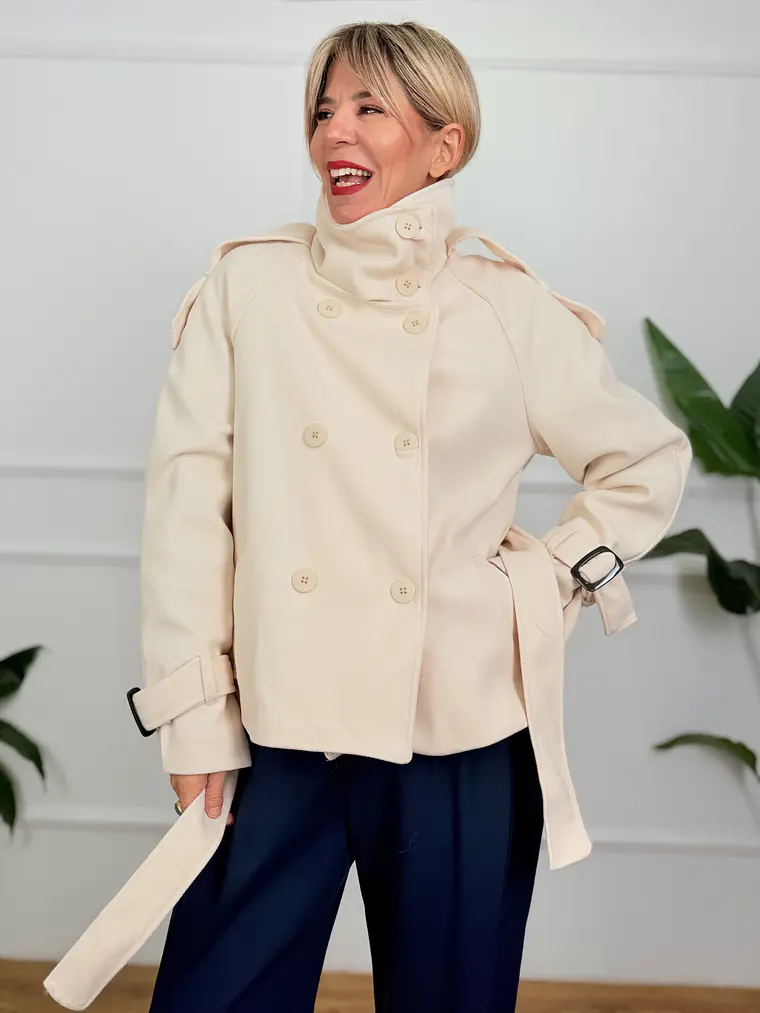 Emblyn Coat 800226 Ivory 1