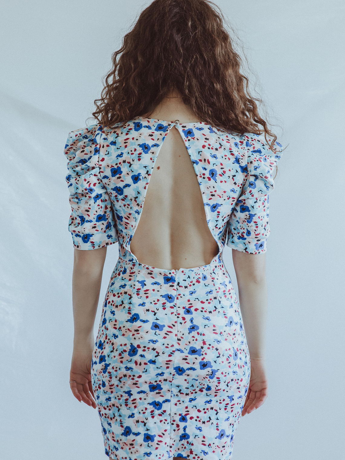 Mairina Blue Dress 1