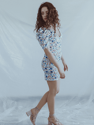 Mairina Blue Dress
