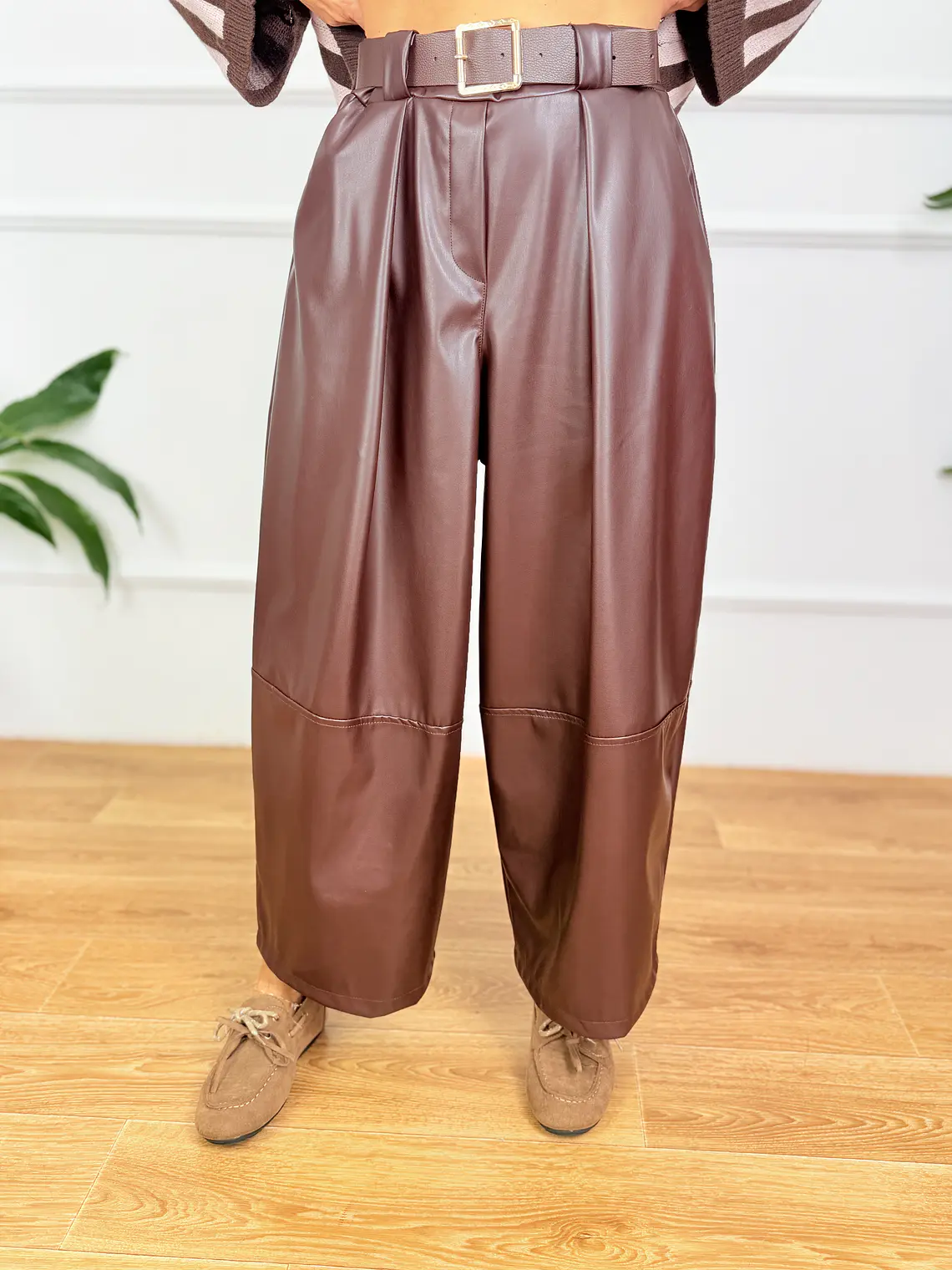 Wraith PU Zip Cullotes 8106 Pecan 4