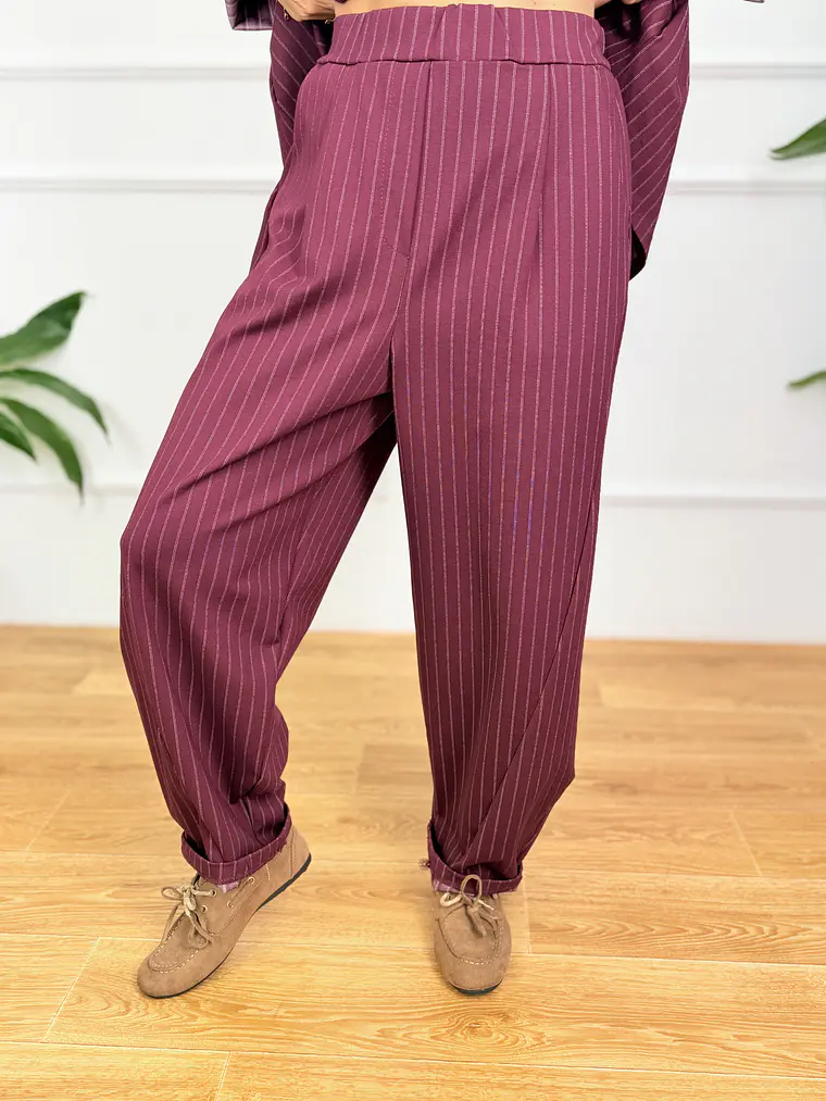Filippo Suit 26230  Burnt Burgundy  6