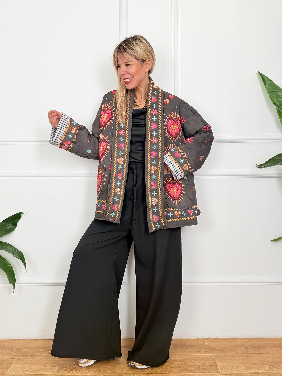 Cordelia Bomber Jacket 3461 Flamed Heart 2
