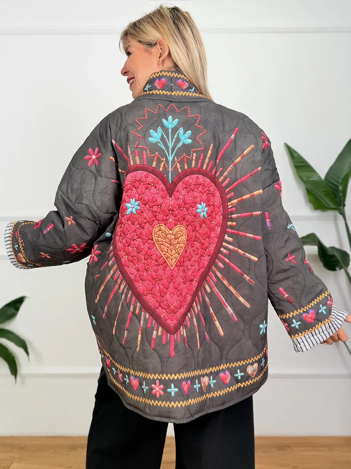 Cordelia Bomber Jacket 3461 Flamed Heart 1