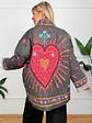 Cordelia Bomber Jacket 3461 Flamed Heart - thumbnail 1