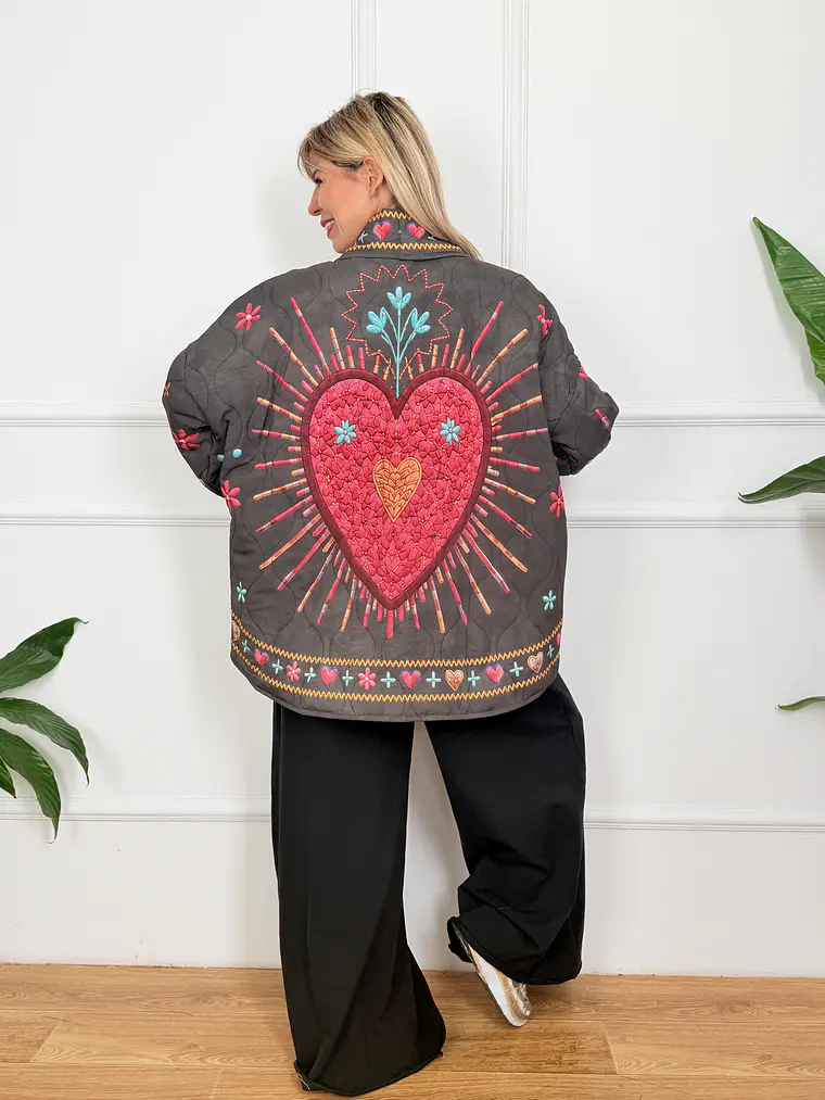 Cordelia Bomber Jacket 3461 Flamed Heart 5