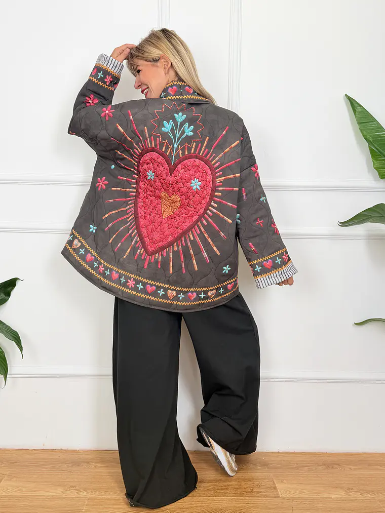 Cordelia Bomber Jacket 3461 Flamed Heart 6