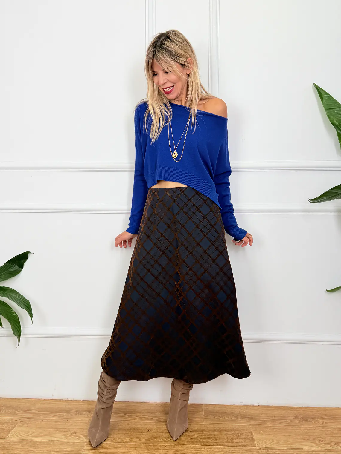 Star Anise Blouse Blue 52087  3
