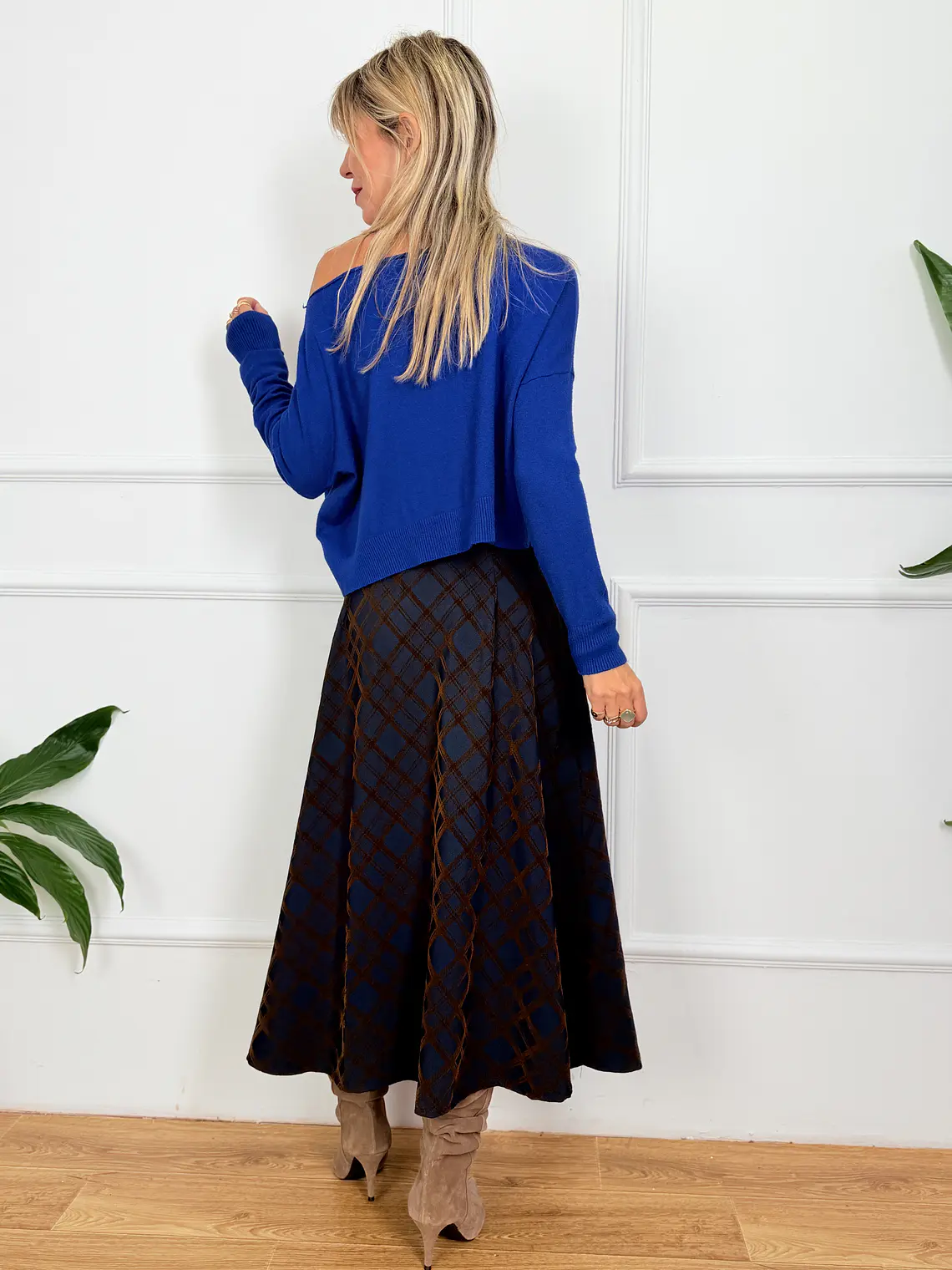 Star Anise Blouse Blue 52087  4