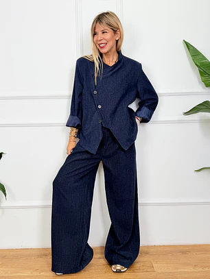 Ayanda Suit Dark Blue 26241 