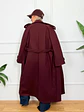 Neveser Coat Burgundy 5280016  - thumbnail 3