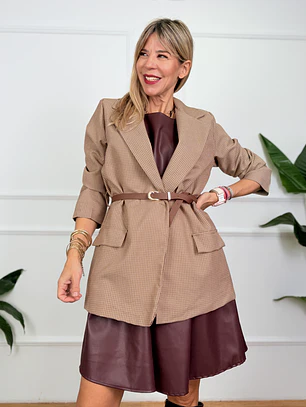 Gaston Blazer Beige 6907