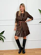 Gaston Blazer Dark Choco 6907 - thumbnail 2