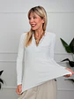 Chalet Blouse White 16779   - thumbnail 1