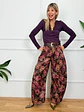 Chalet Blouse Eggplant 16779   - thumbnail 3