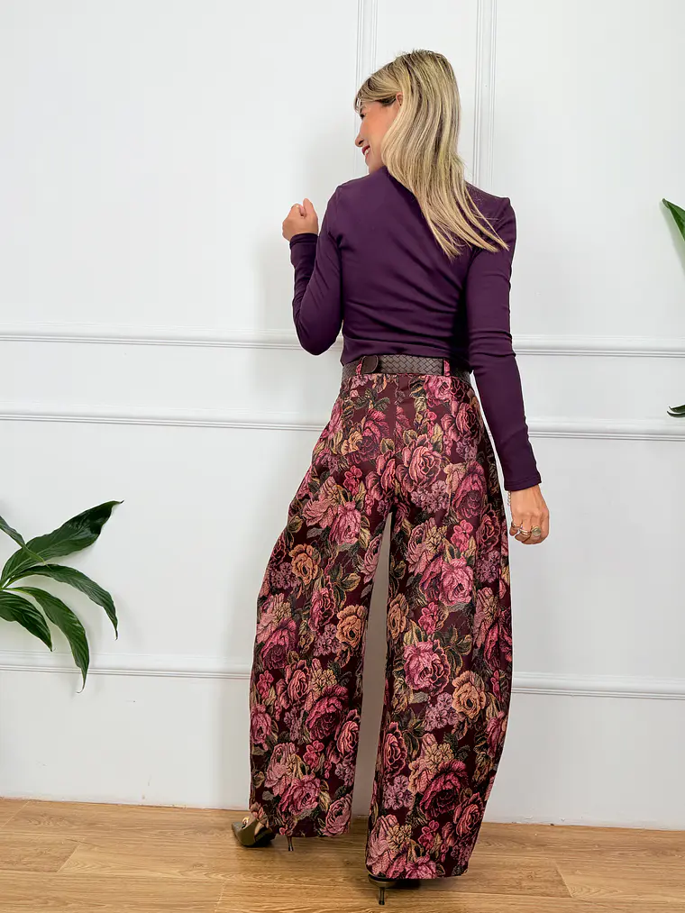 Chalet Blouse Eggplant 16779   4