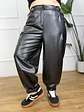 Overcast Leather Pants Black 6209 - thumbnail 3