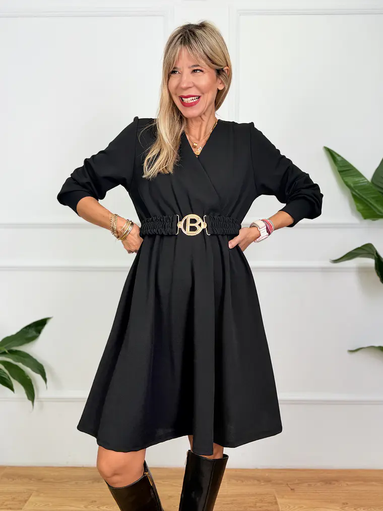 Wilder Mini Dress Black 25381 4