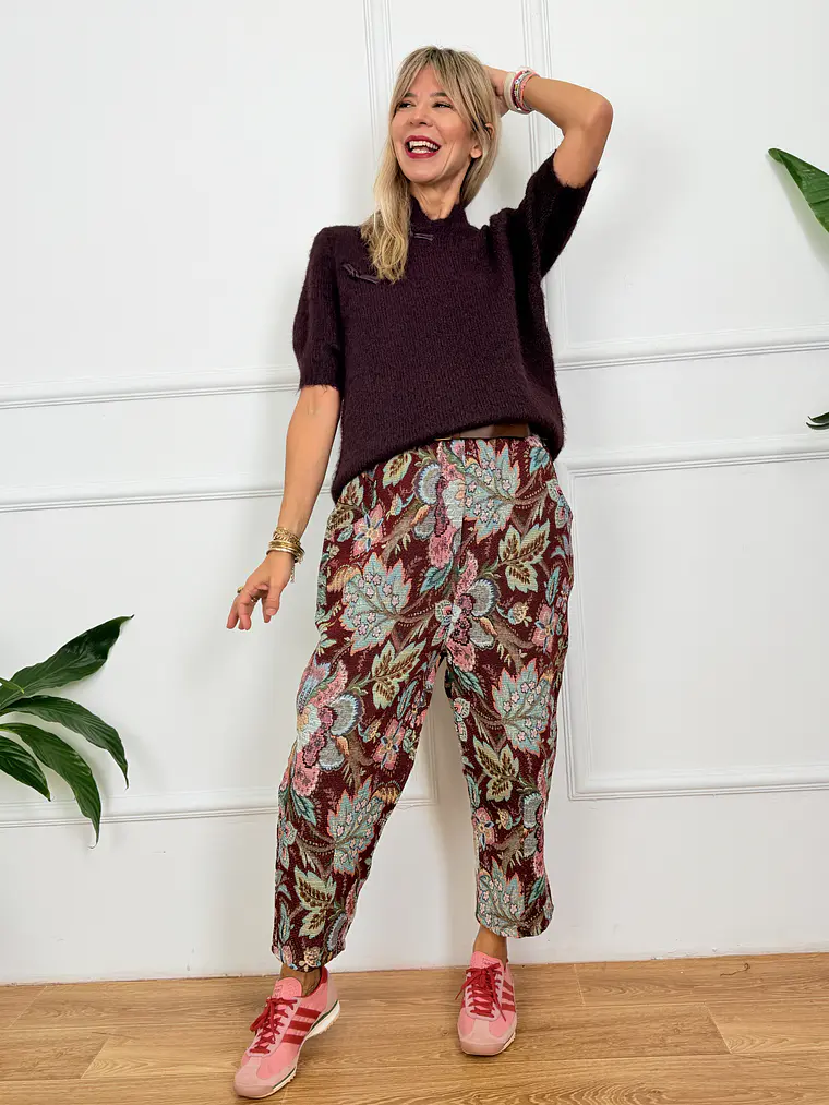 Magnolia Pants Wine 6770-1171  2