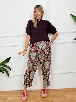 Twyla Sweater Eggplant 10118
