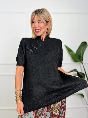 Twyla Sweater Black 10118 