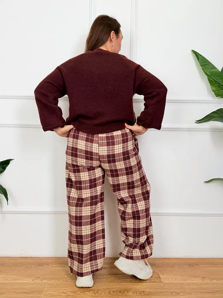 Dash Cardigan Bordeaux 51567  4