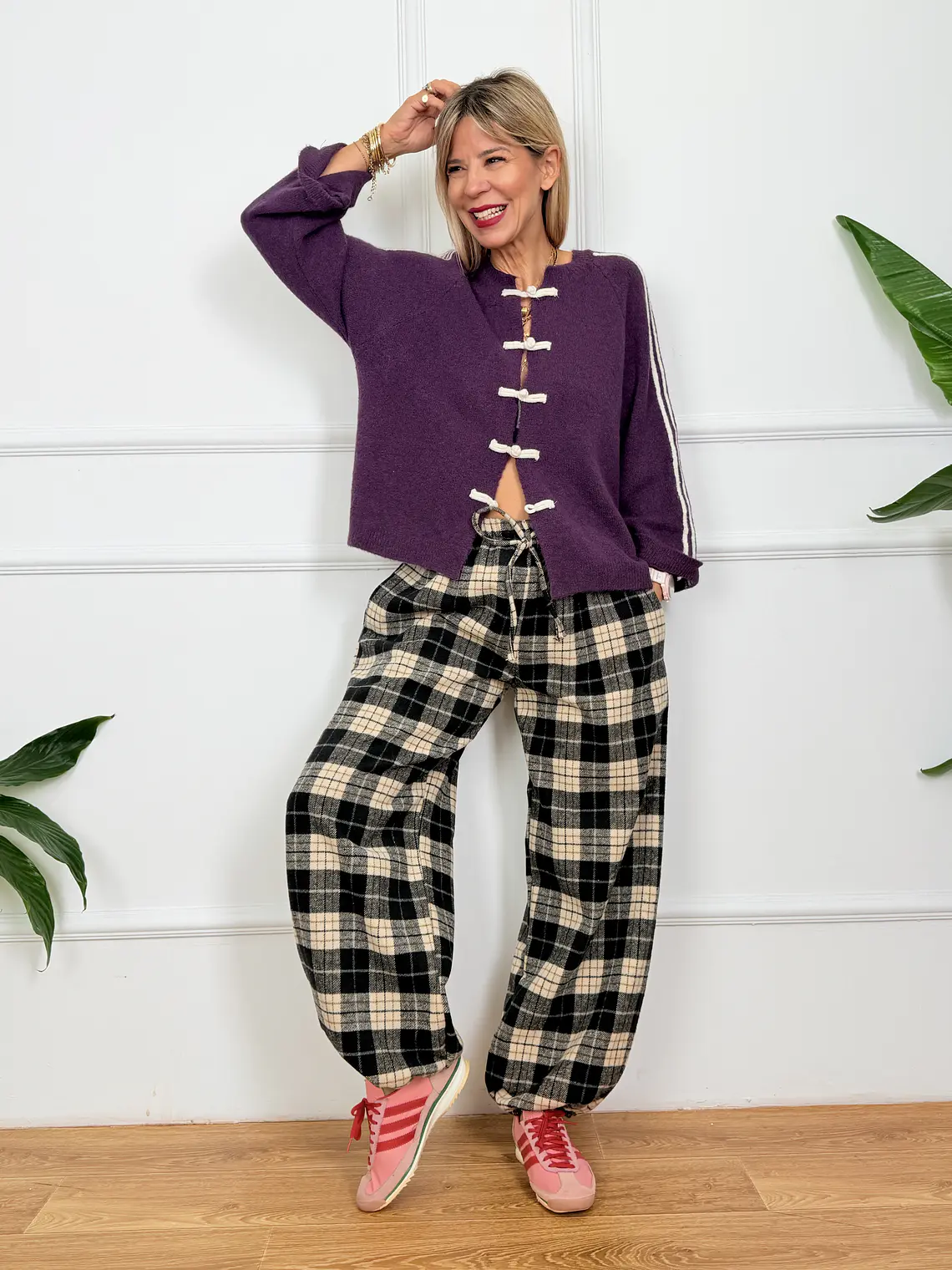 Dash Cardigan Mauve  51567  2