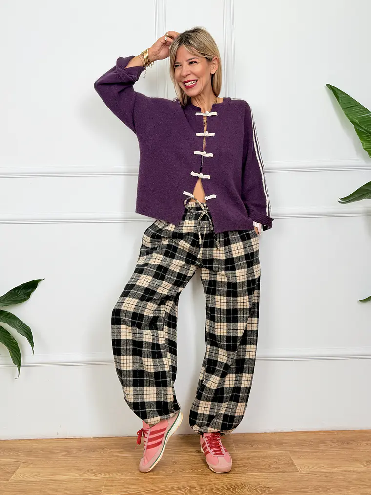 Dash Cardigan Mauve  51567  2