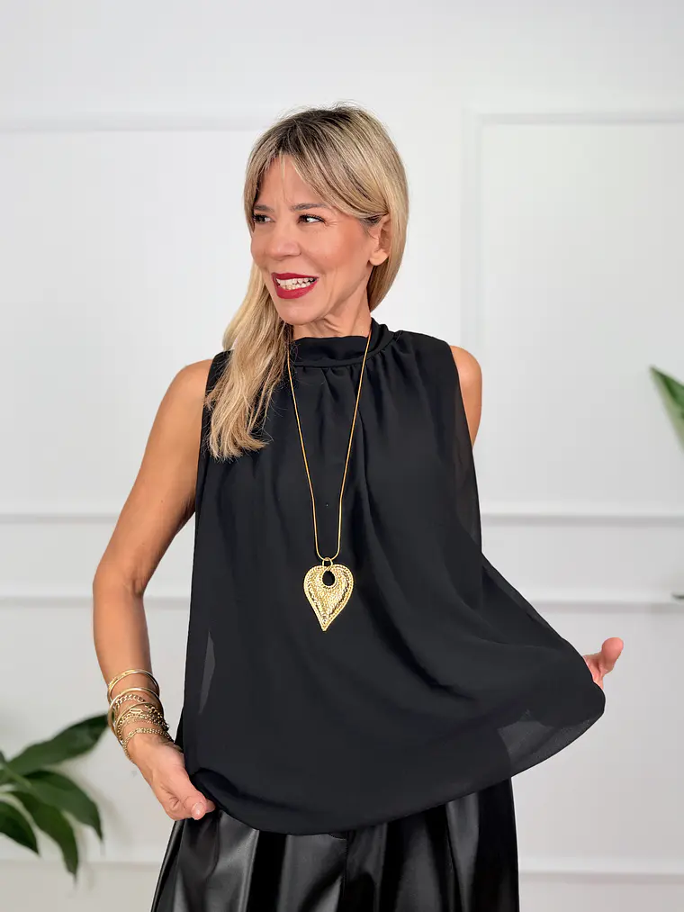 Beckett Blouse Black 25608 1