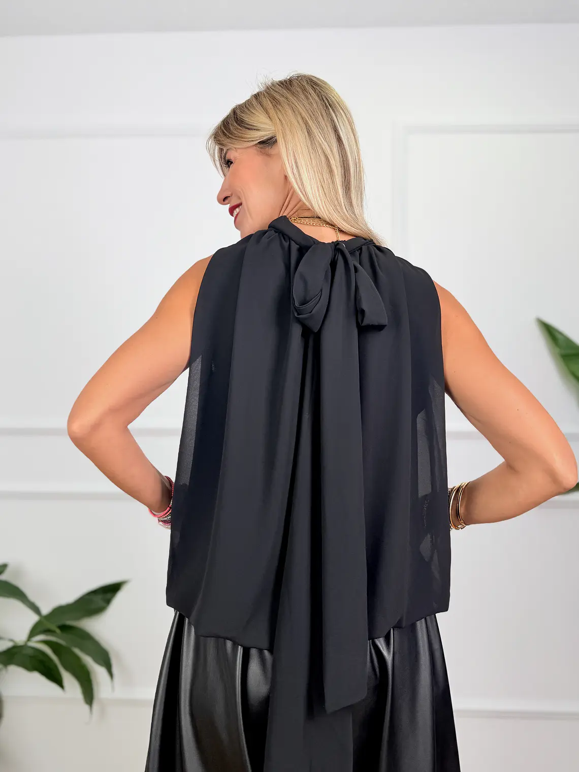 Beckett Blouse Black 25608 5
