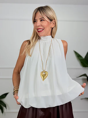 Beckett Blouse White 25608