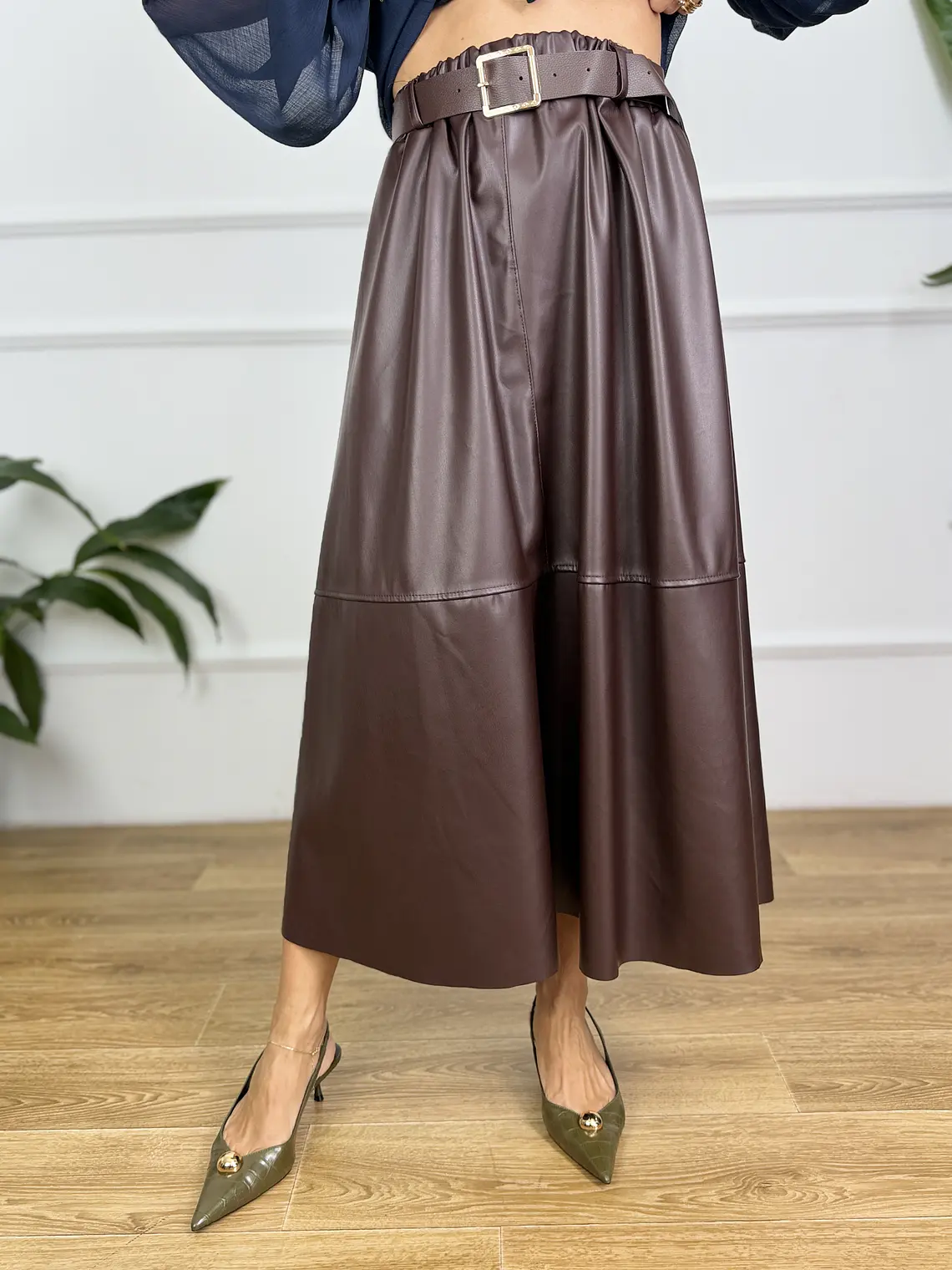 Philippa Skirt Choco 7953 4