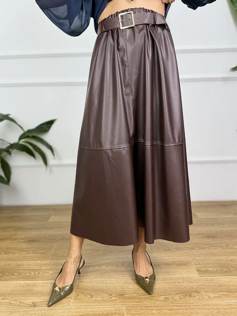 Philippa Skirt Choco 7953 4