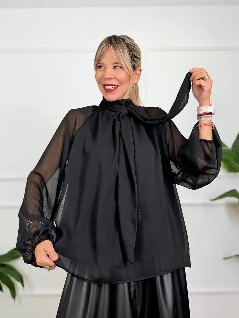 Libramont Blouse Black 60700 1