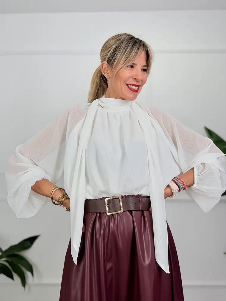 Libramont Blouse White 60700  1