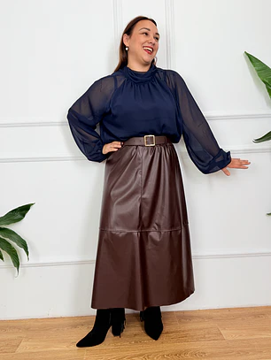 Philippa Skirt Choco 7953