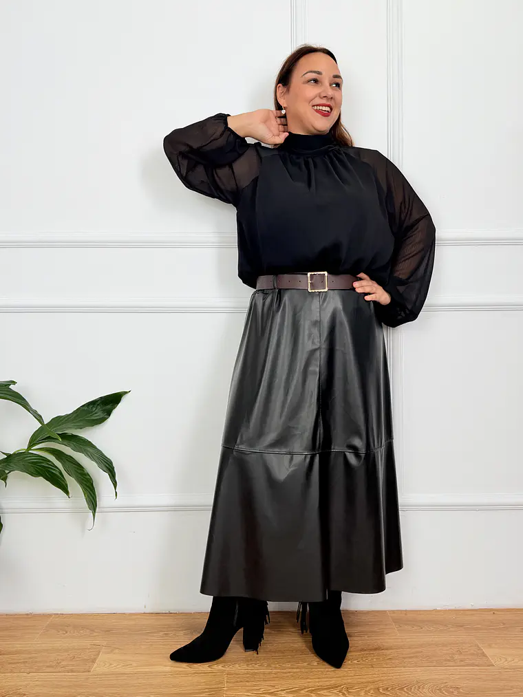 Philippa Skirt Black 7953 2