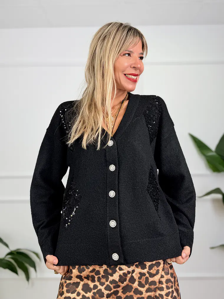 Stanislas Cardigan Black 6248   1