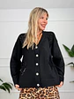 Stanislas Cardigan Black 6248   - thumbnail 1