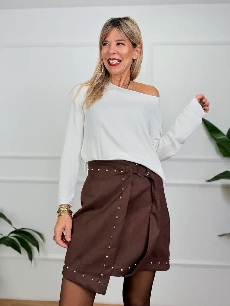 Maize Blouse White 21429 2