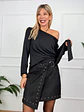 Maize Blouse Black 21429  - thumbnail 2