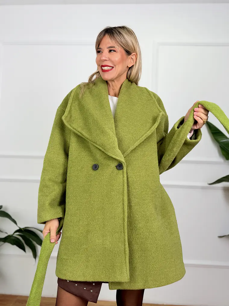Saffron Coat lime 5250  1