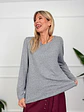 Maize Blouse Grey 21429 - thumbnail 1