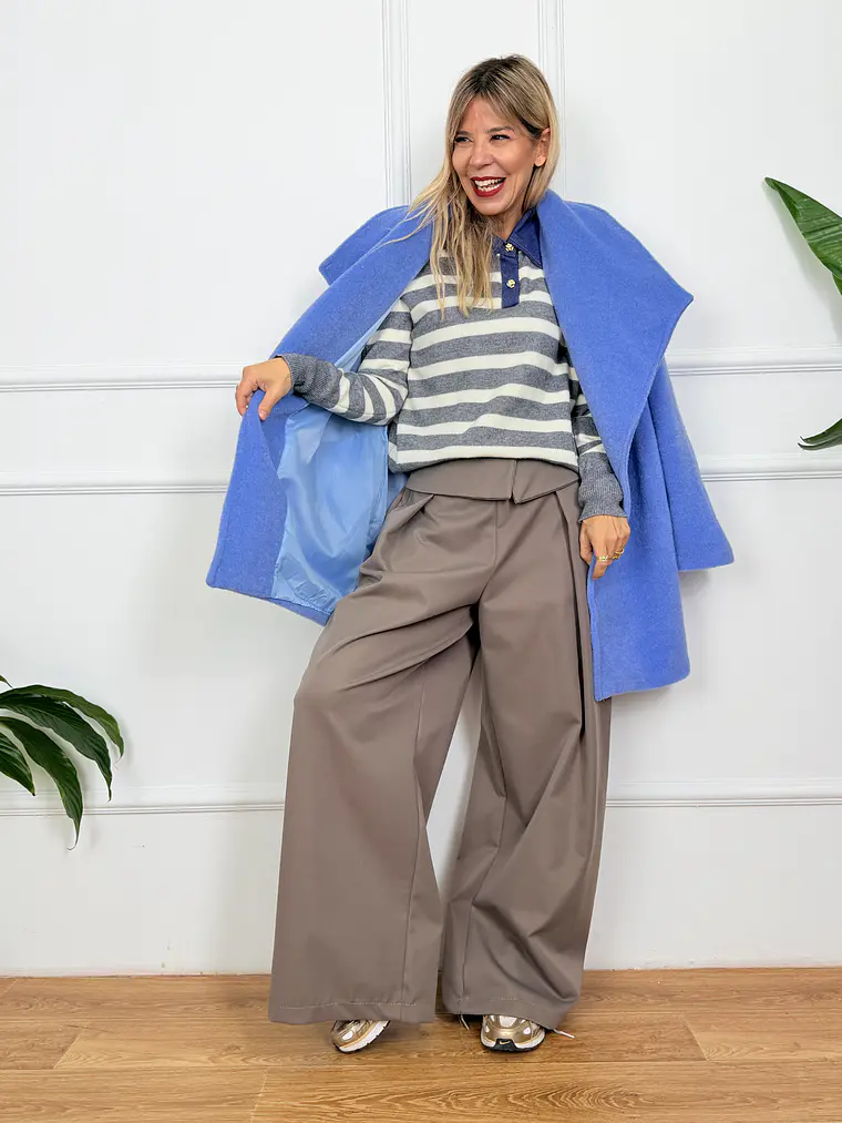 Saffron Coat Blue 5250 4