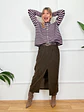 Clover Cardigan Choco/Pink 8410 - thumbnail 2