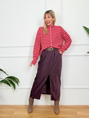Friday Cardigan Blush 8410 