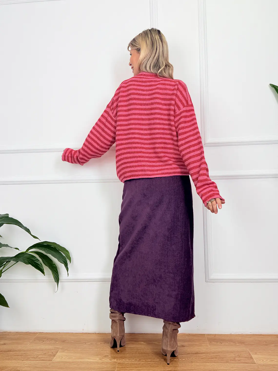 Friday Cardigan Blush 8410  3
