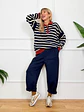 Oswin Stripped Sweater Blue 27816 - thumbnail 3