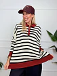 Oswin Stripped Sweater Ivory 27816 - thumbnail 1