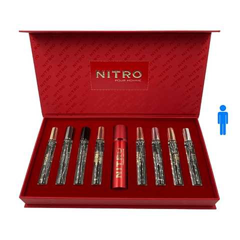 DISCOVERY SET NITRO 8 PCS EDP 10 ML - DUMONT PARIS