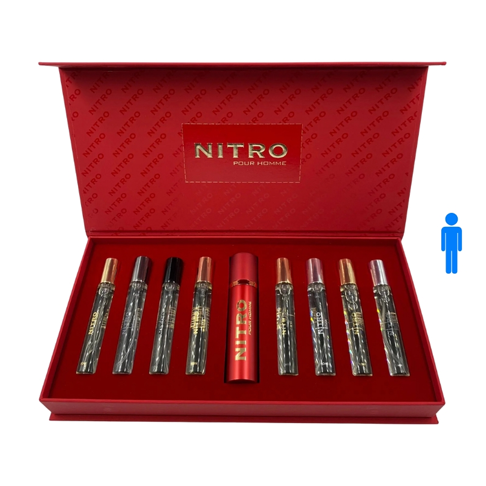 DISCOVERY SET NITRO 8 PCS EDP 10 ML - DUMONT PARIS 1